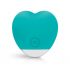 Bonnes Vibrations - Vibromasseur Coeur Rechargeable (Turquoise)