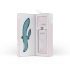 Bloom Violet Rabbit - vibromasseur rechargeable avec stimulateur du point G (turquoise)