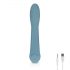 Rose Bloom - vibromasseur en silicone rechargeable pour le point G (turquoise)