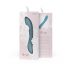 Bloom Roos - oplaadbare siliconen G-spot vibrator (turquoise)