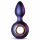 Hueman Deep Space - oplaadbare anale vibrator met trekring (paars)