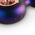 Hueman Deep Space - oplaadbare anale vibrator met trekring (paars)