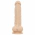 Real Fantasy Ashton - nohy, varlata, realistické dildo (20,5 cm) - přírodní