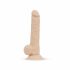 Real Fantasy Quentin - připínací, realistické dildo (24 cm) - přírodní