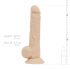 Real Fantasy Quentin - připínací, realistické dildo (24 cm) - přírodní