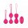 Boules d'Amour Vibrantes Easytoys - Set de 3 Pièces (Rose)