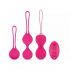 Boules d'Amour Vibrantes Easytoys - Set de 3 Pièces (Rose)