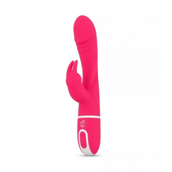 Easytoys - vibromasseur à point G et clitoris (rose)