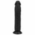 Easytoys - realistické dildo - 17,5 cm (černé)