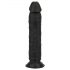 Easytoys - realistické dildo - 22,5 cm (černé)