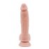 Mr. Dixx 7.6 - dildo na varlaty a přísavkou - přírodní (19,5 cm)