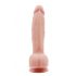 Monsieur Dixx 7.6 - gode ventouse avec testicules - naturel (19,5cm)