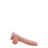 Monsieur Dixx 7.6 - gode ventouse avec testicules - naturel (19,5cm)