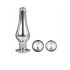 Stralende Liefde - anaal dildo set - zilver (3-delig)