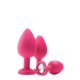 Flirts anale training set - roze (3st.)