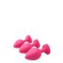 Kit de formation anale Flirts - set de 3 dildos - rose