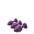 Flirts anale training set - dildoset (3 stuks) - paars