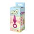 Flirts Plug - kleine anale dildo (roze)