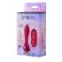 Vibrateur anal gonflable rechargeable avec radio Isabella (rouge)