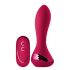 Vibrateur anal gonflable rechargeable avec radio Isabella (rouge)