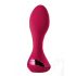 Vibrateur anal gonflable rechargeable avec radio Isabella (rouge)