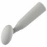 Nude Luna - mini wand vibrateur rechargeable (gris)