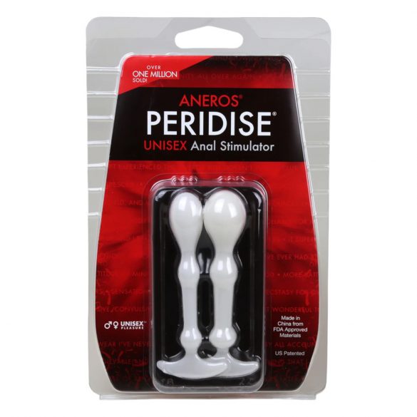 Aneros Peridise - anale dildo set - 2 stuks (wit)