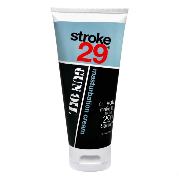 Gun Oil Stroke 29 - Masturbační a masážní krém (100ml)