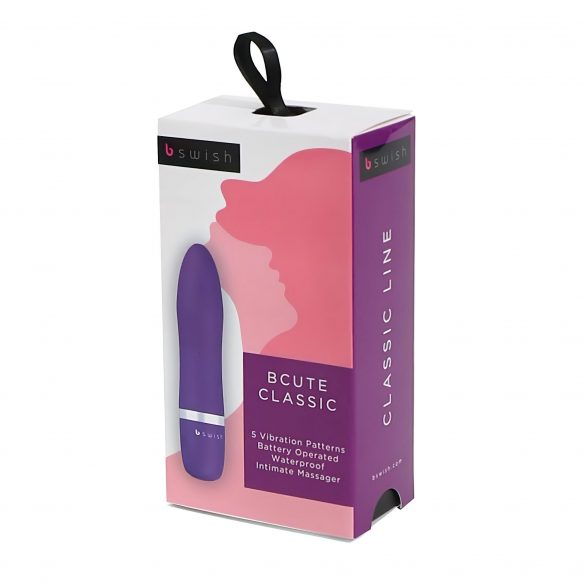 B SWISH Bcute Classic - vibromasseur étanche (violet)