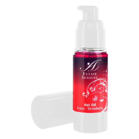 Extase Sensuel - huile de massage chauffante - fraise (30ml)