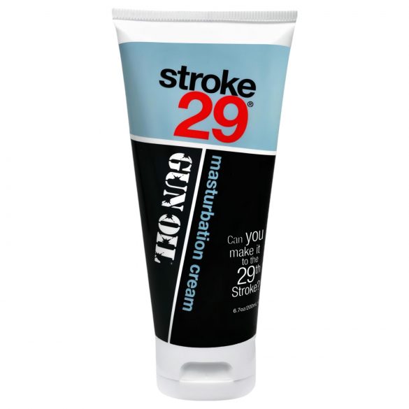 Gun Oil Stroke 29 - Crème de Massage et de Masturbation (200ml)