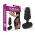 Love in the Pocket Love Plug – mini análny vibrátor (čierny)