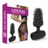 Love in the Pocket Love Plug – mini análny vibrátor (čierny)