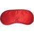 S & M Satin Red Blindfold - saténová maska ​​na oči (červená)