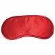 S & M Satin Red Blindfold - saténová maska ​​na oči (červená)