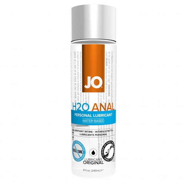 JO H2O Anal Original - anální lubrikační gel na bázi vody (240ml)