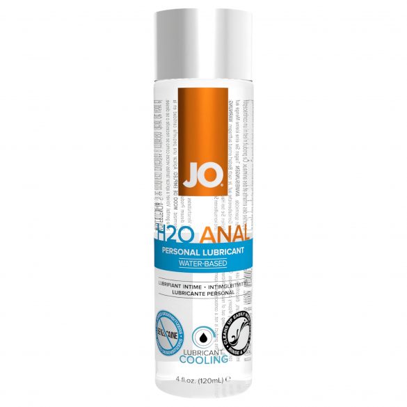 JO H2O Anal Cool - gel lubrifiant anal rafraîchissant à base d'eau (120ml)