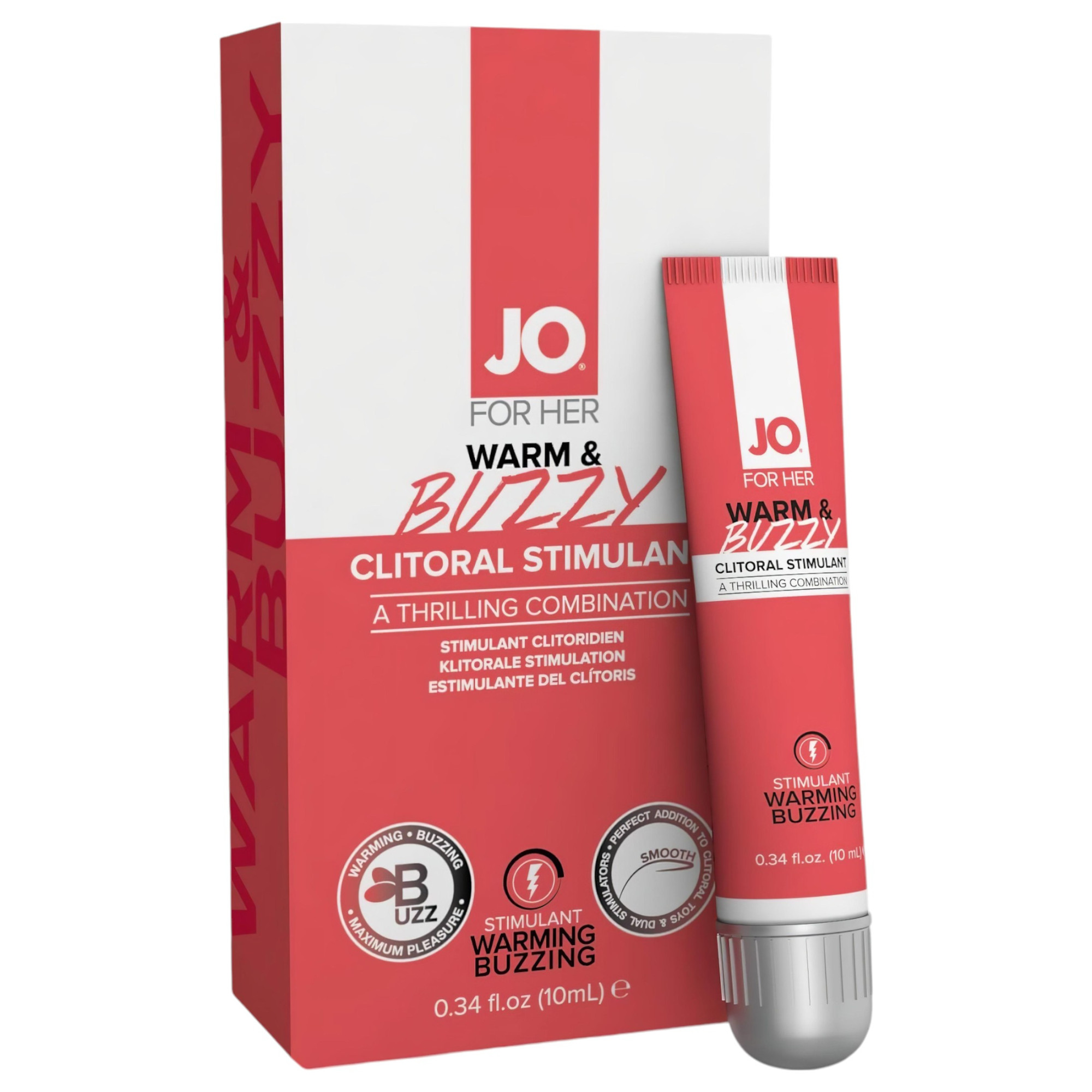 System JO Clitoral Stimulant Warming Warm & Buzzy Original