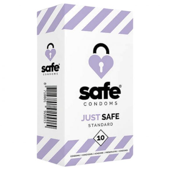 SAFE Just Safe - standard préservatif à la vanille (10 pcs)