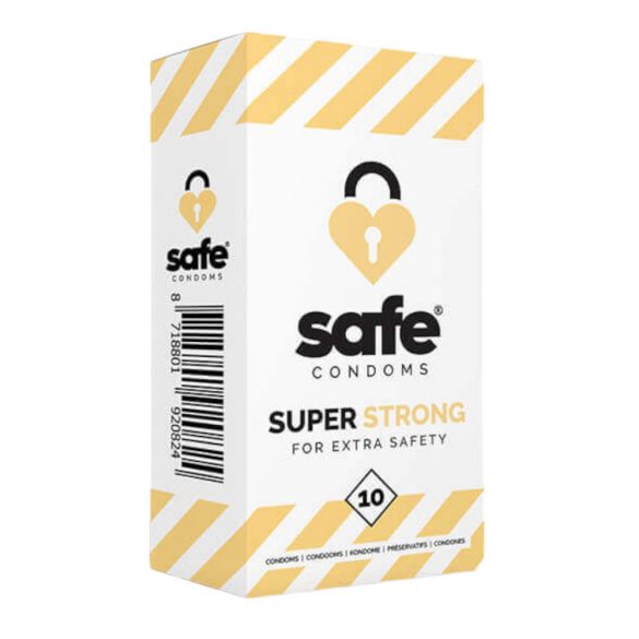 SAFE Super Sterk - extra sterke condooms (10st)