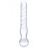 GLAS - double dildo en verre transparent