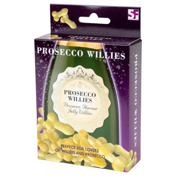 Prosecco Willies - gumové bonbóny ve tvaru penisu (120g)