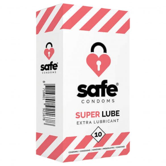 SAFE Super Lube - extra kluzké kondomy (10ks)