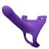 Perfect fit ZORO - strap-on dildo (paars)