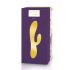 Rianne Essential Xena - oplaadbare vibrator met clitorisstimulator (donkerpaars)