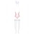 Obsessive - Costume de lapine (rose) - L/XL