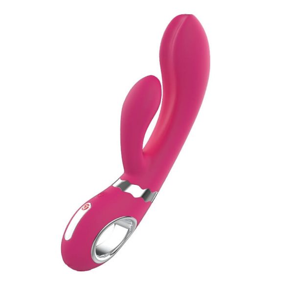 Nomi Tang - vibromasseur rechargeable à point G avec stimulateur clitoridien (rose)