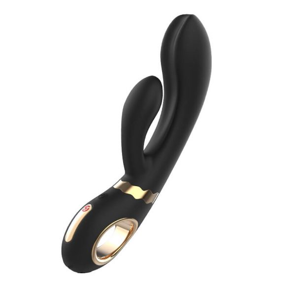 Nomi Tang - Vibrateur G-spot rechargeablé avec stimulateur clitoridien (noir)