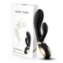 Nomi Tang - Vibrateur G-spot rechargeablé avec stimulateur clitoridien (noir)