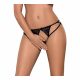 Obsessive Picantina - culotte double bretelles (noir)